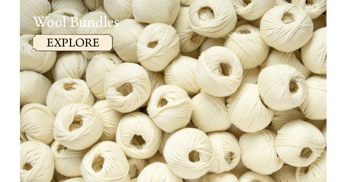 Wool bundles TOFT crochet knit yarn